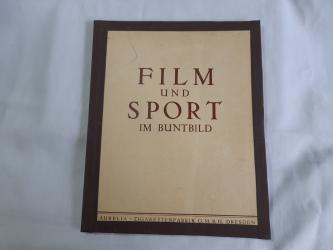 album aleman de figuritas de cigarrillos Film uns sport im buntbild