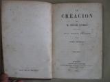 La Creacion, Edgar Quinet, 2 tomos, 1871