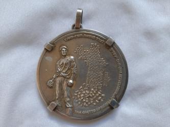 Medalla de plata 20 aniversario Guetto 1963