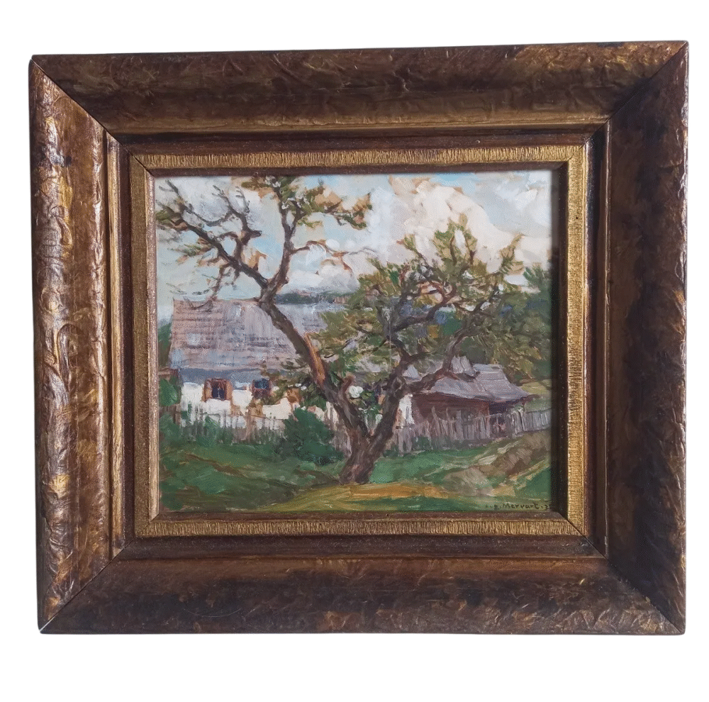 Oleo Europeo De Augustin Mervart.