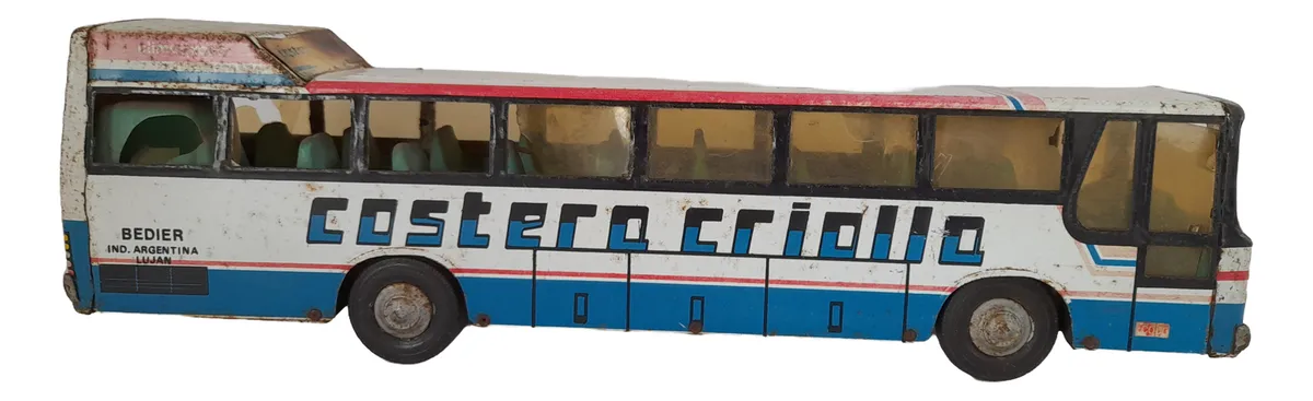 Micro Colectivo Escala Antiguo De Chapa Biagiotti Lujan
