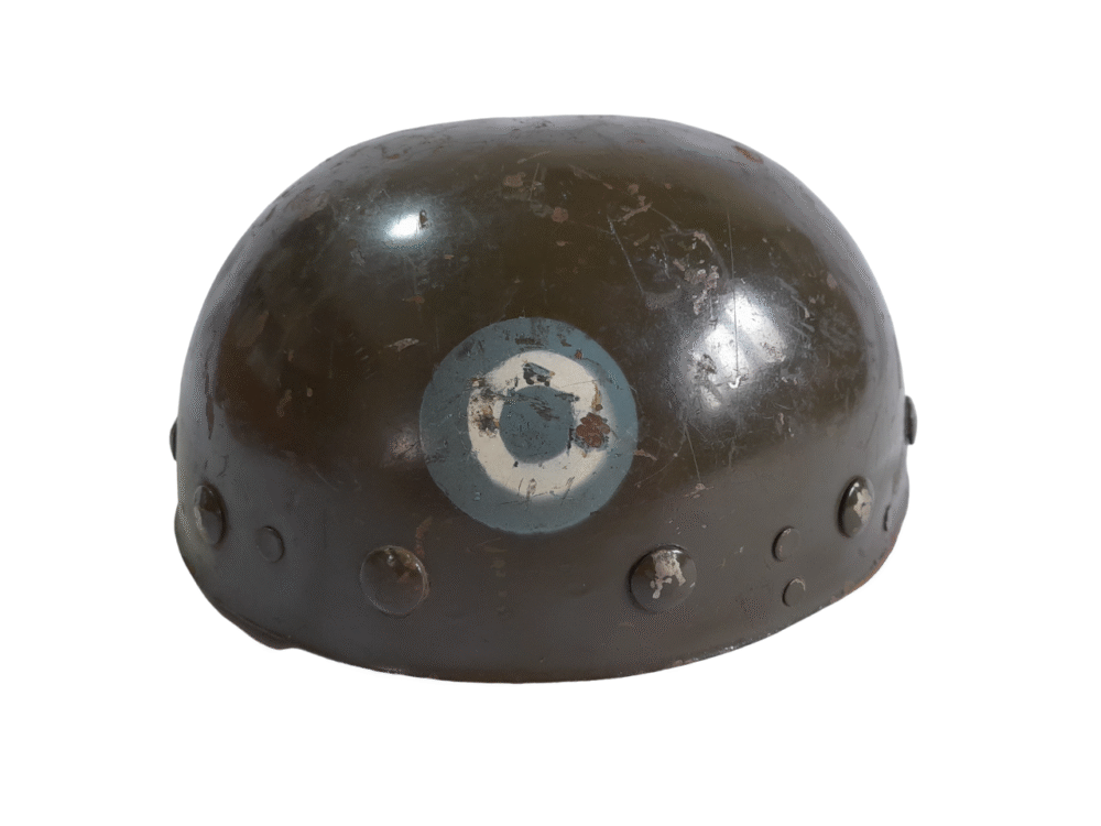 Antiguo Casco Argentino de paracaidista M44 E.T.A