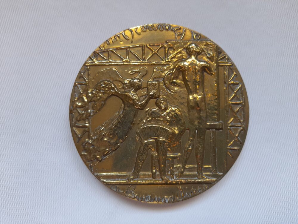 Medalla La Boca de Antonio Pujia