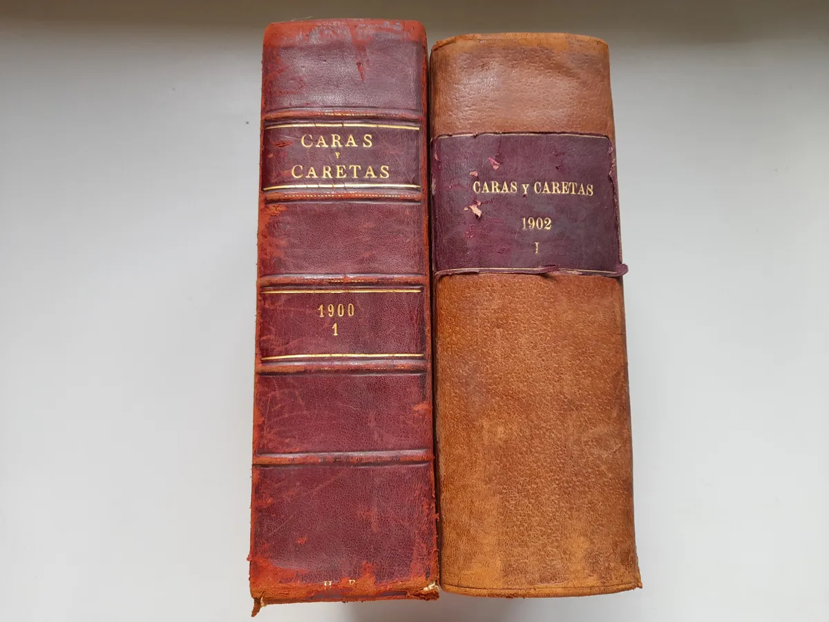 Caras Y Caretas, 2 Tomos 1900 - 1902