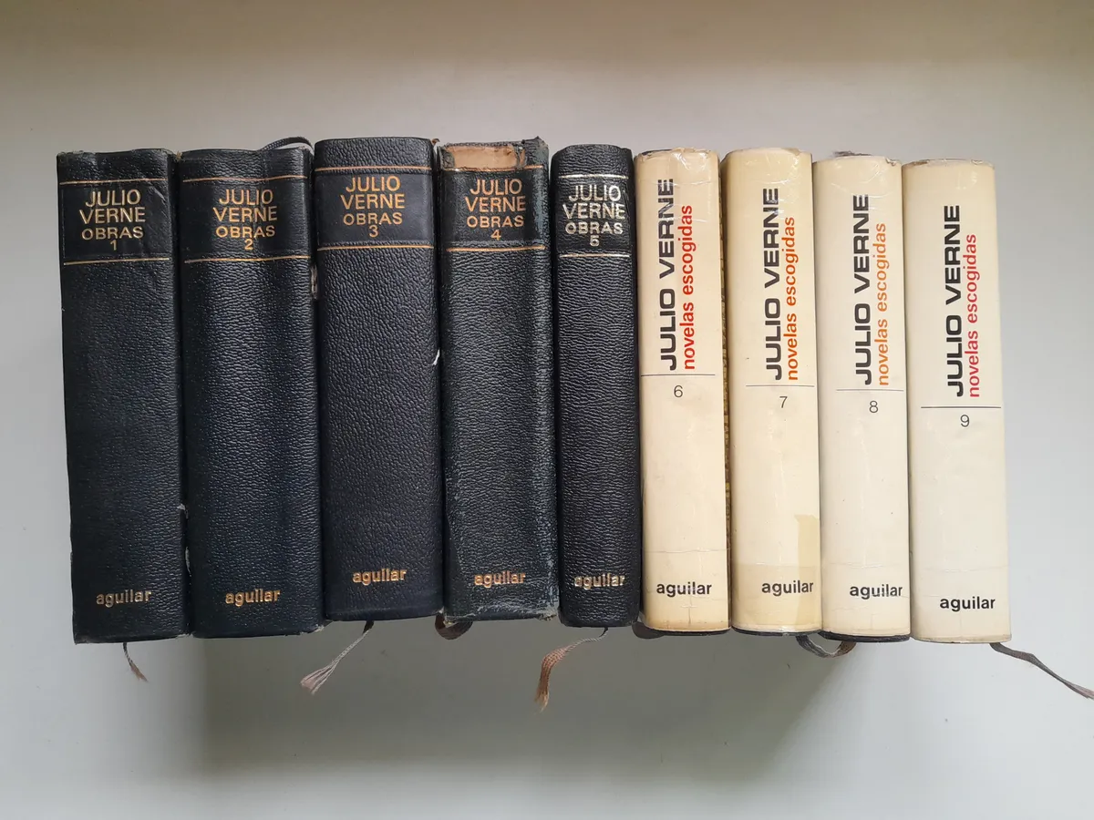 Julio Verne - Novelas Escogidas Coleccion Completa - Aguilar