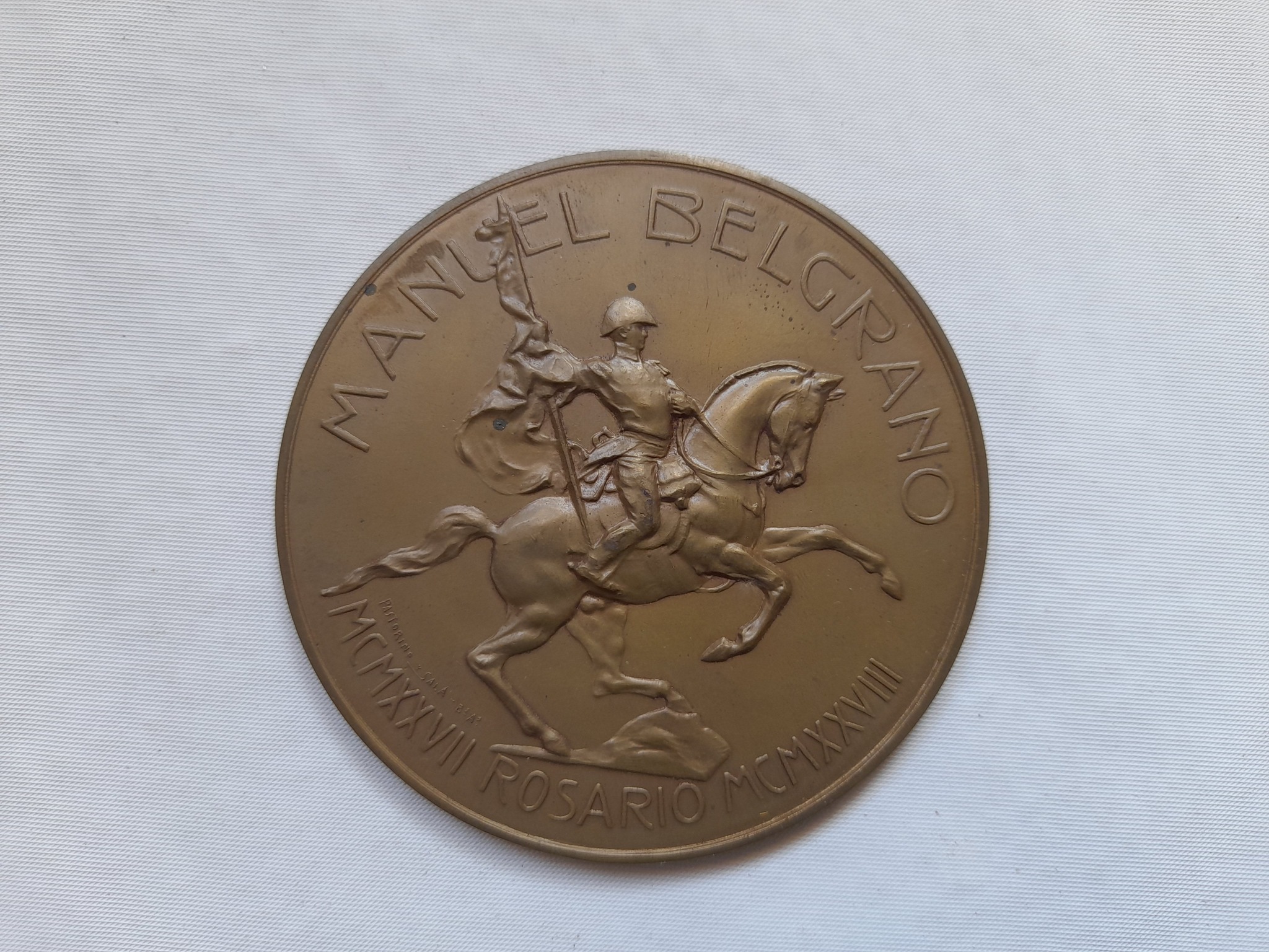 Medalla de Manuel Belgrano, Rosario