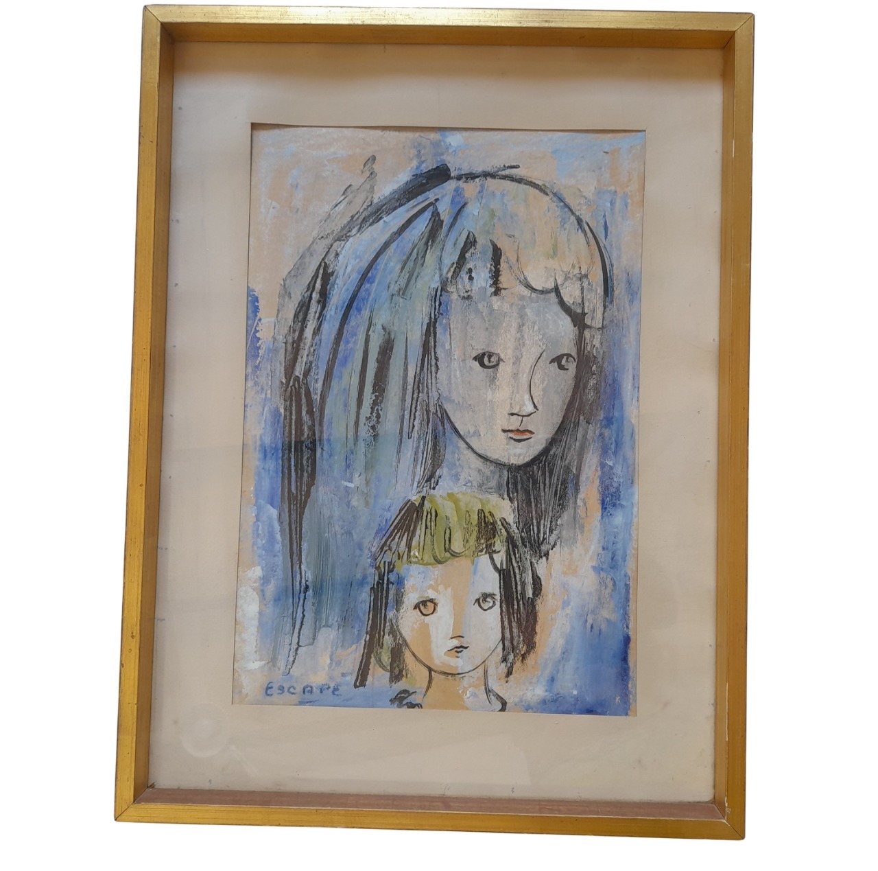 Obra tecnica mixta de Hugo Escape