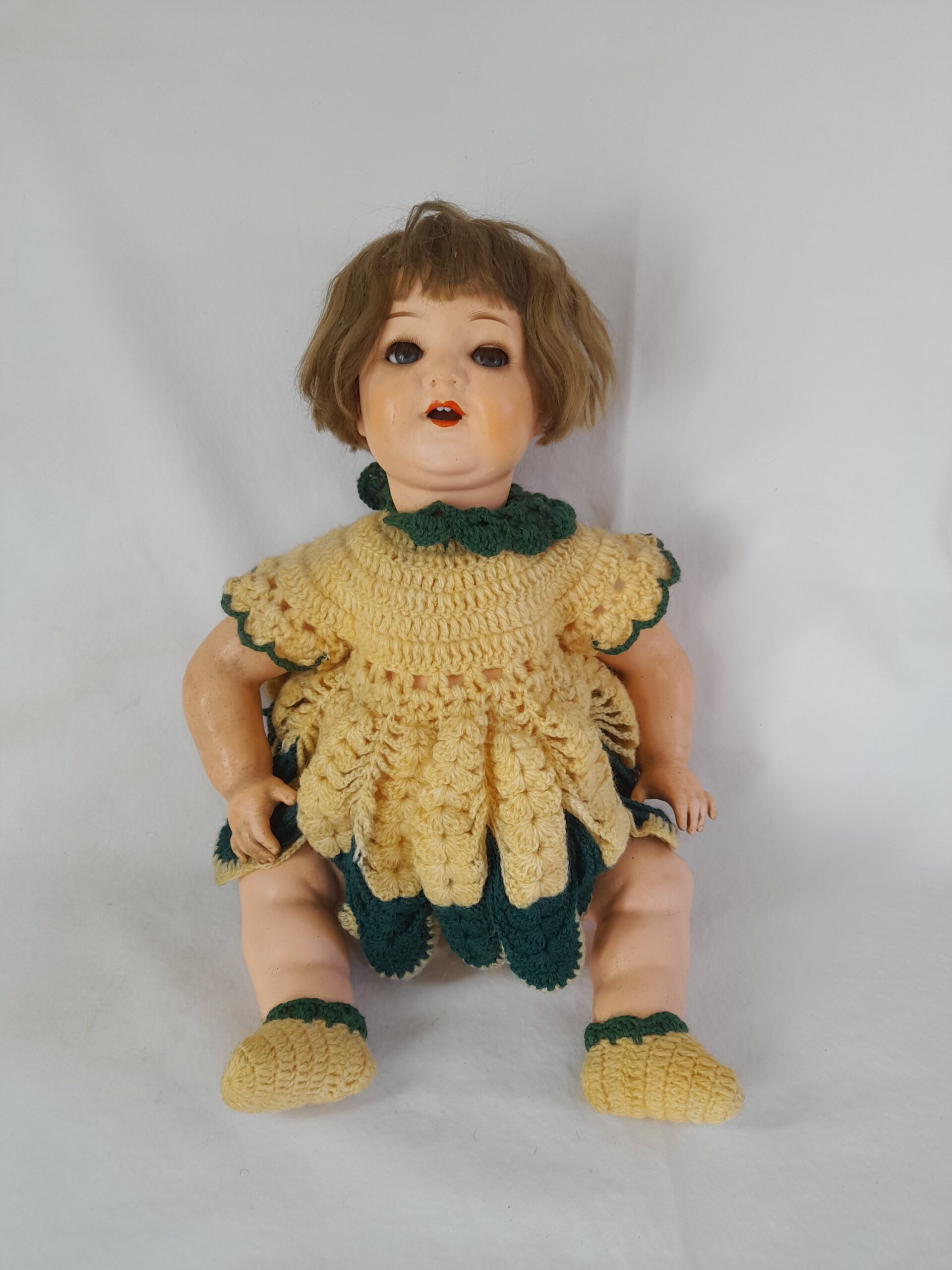 Antigua Muñeca De Pasta