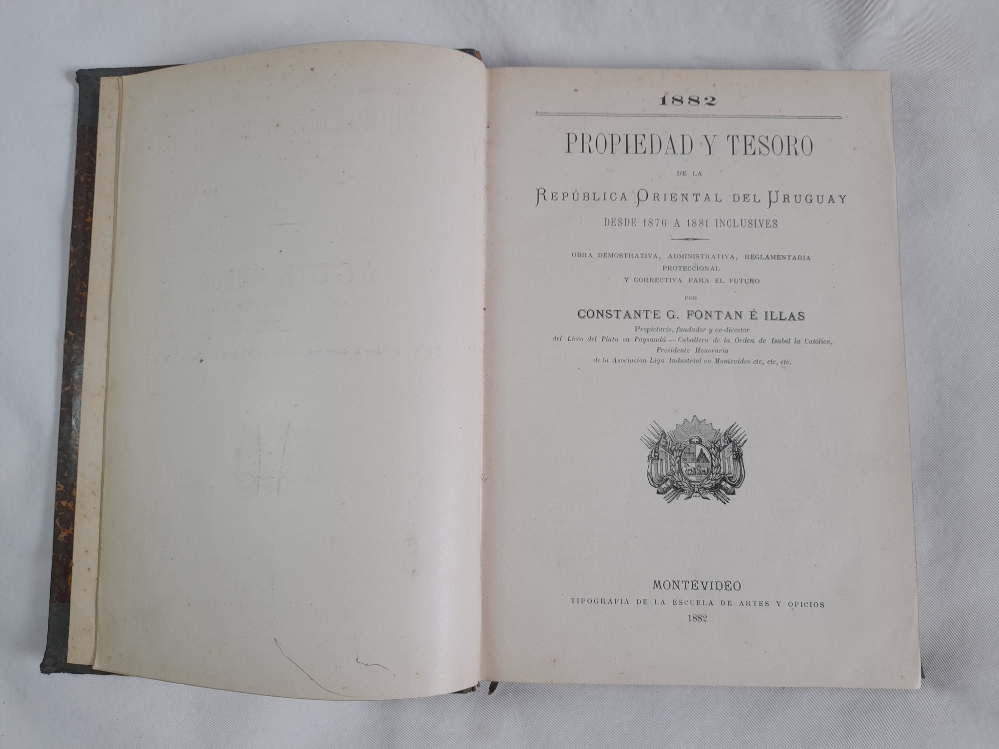 Propiedad y tesoro de la República Oriental del Uruguay