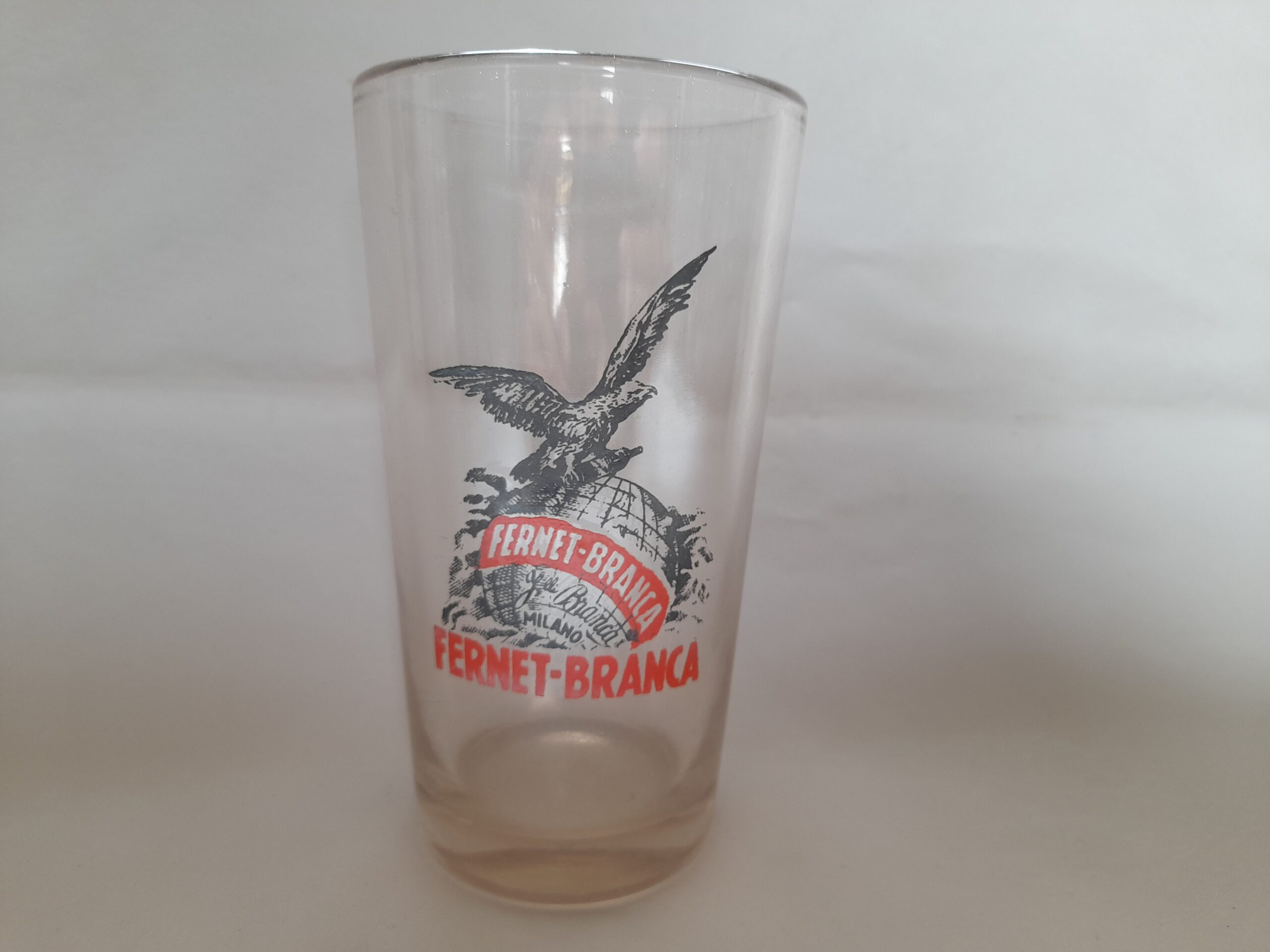 Vaso publicidad Fernet Branca