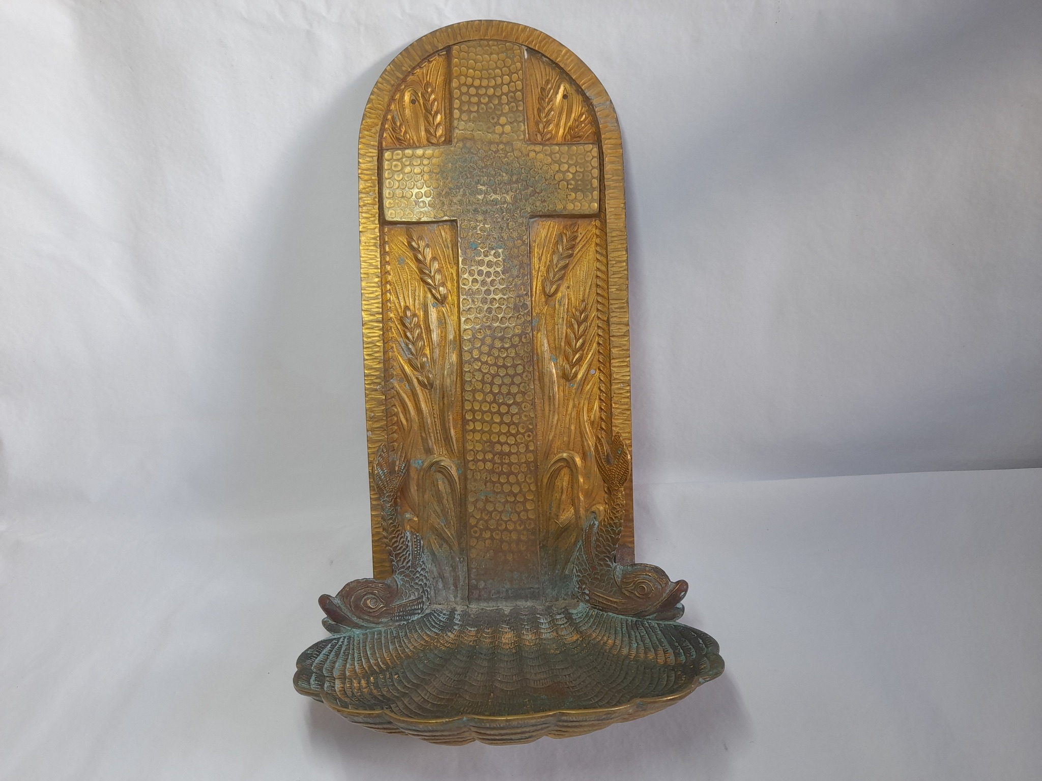 Benditero de bronce.