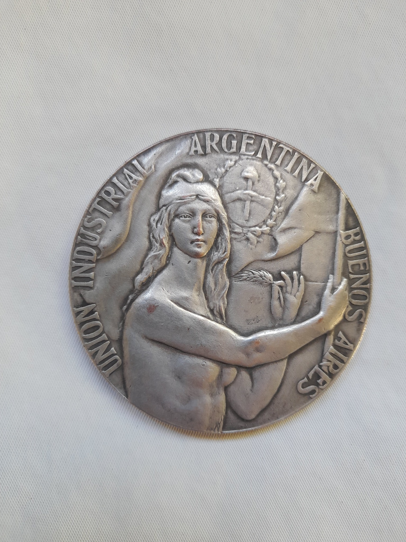 Medalla Union Industrial Argentina Buenos Aires