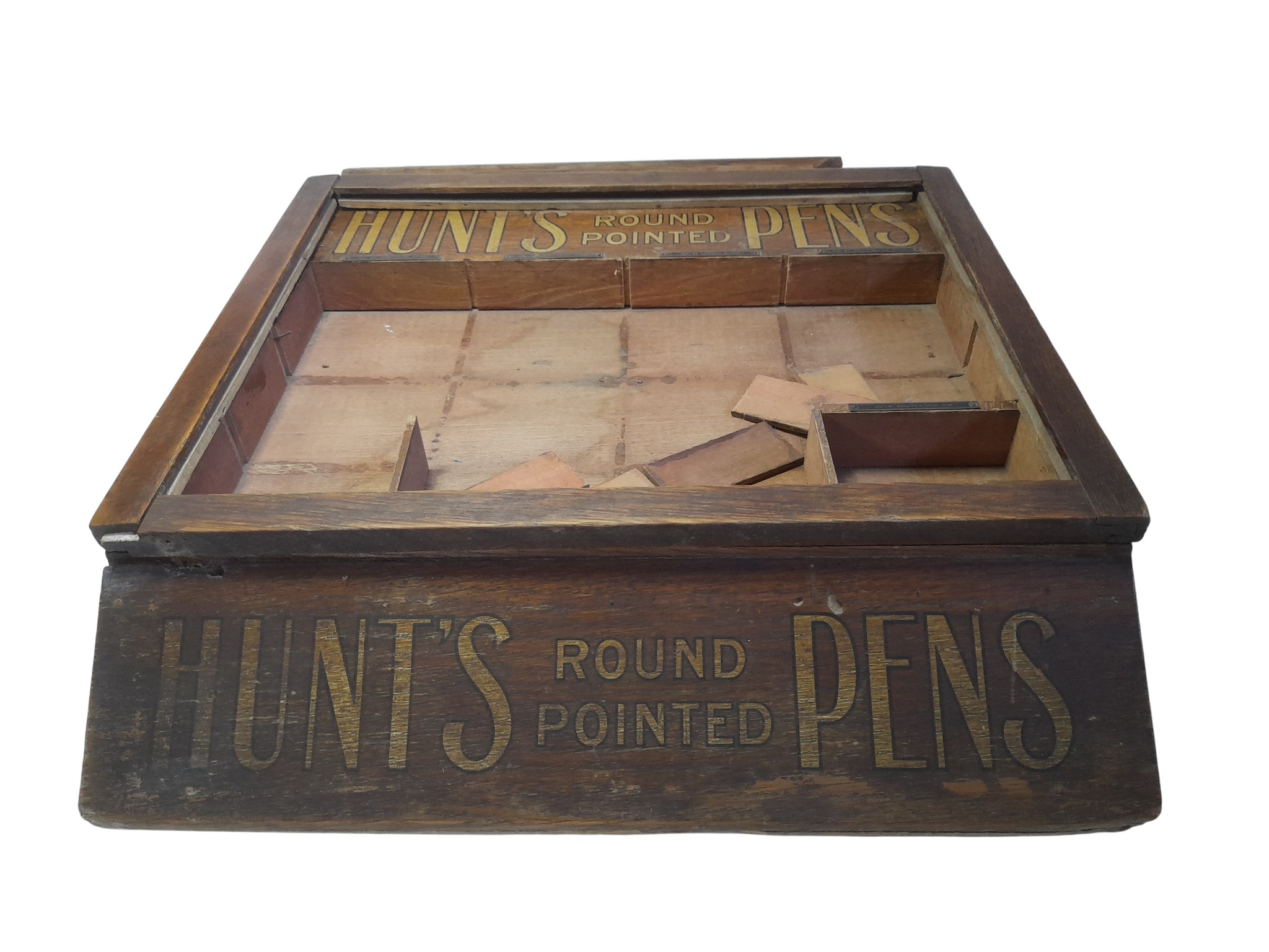 Exhibidor de plumas Hunt's