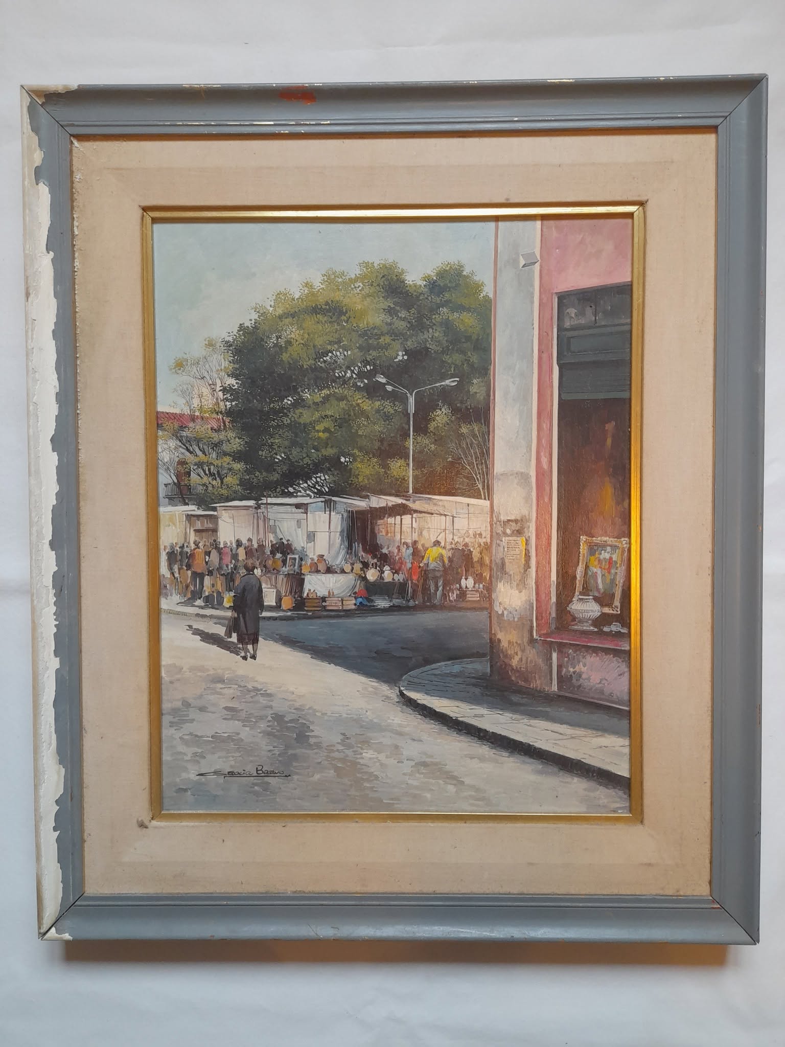 Oleo Sobre tela, de Severino Garcia Bravo