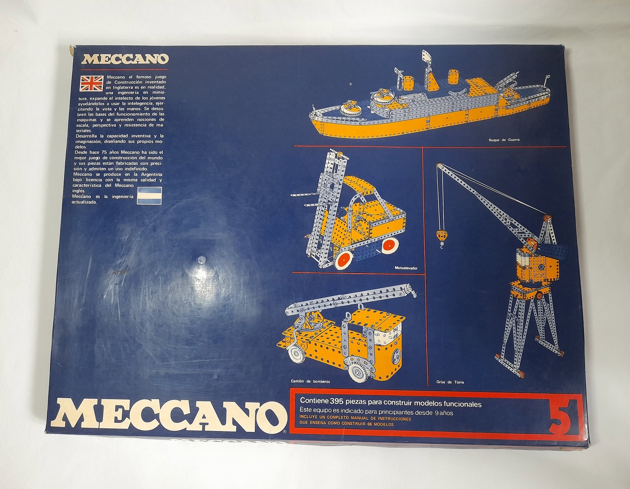 Juego Meccano numero 5