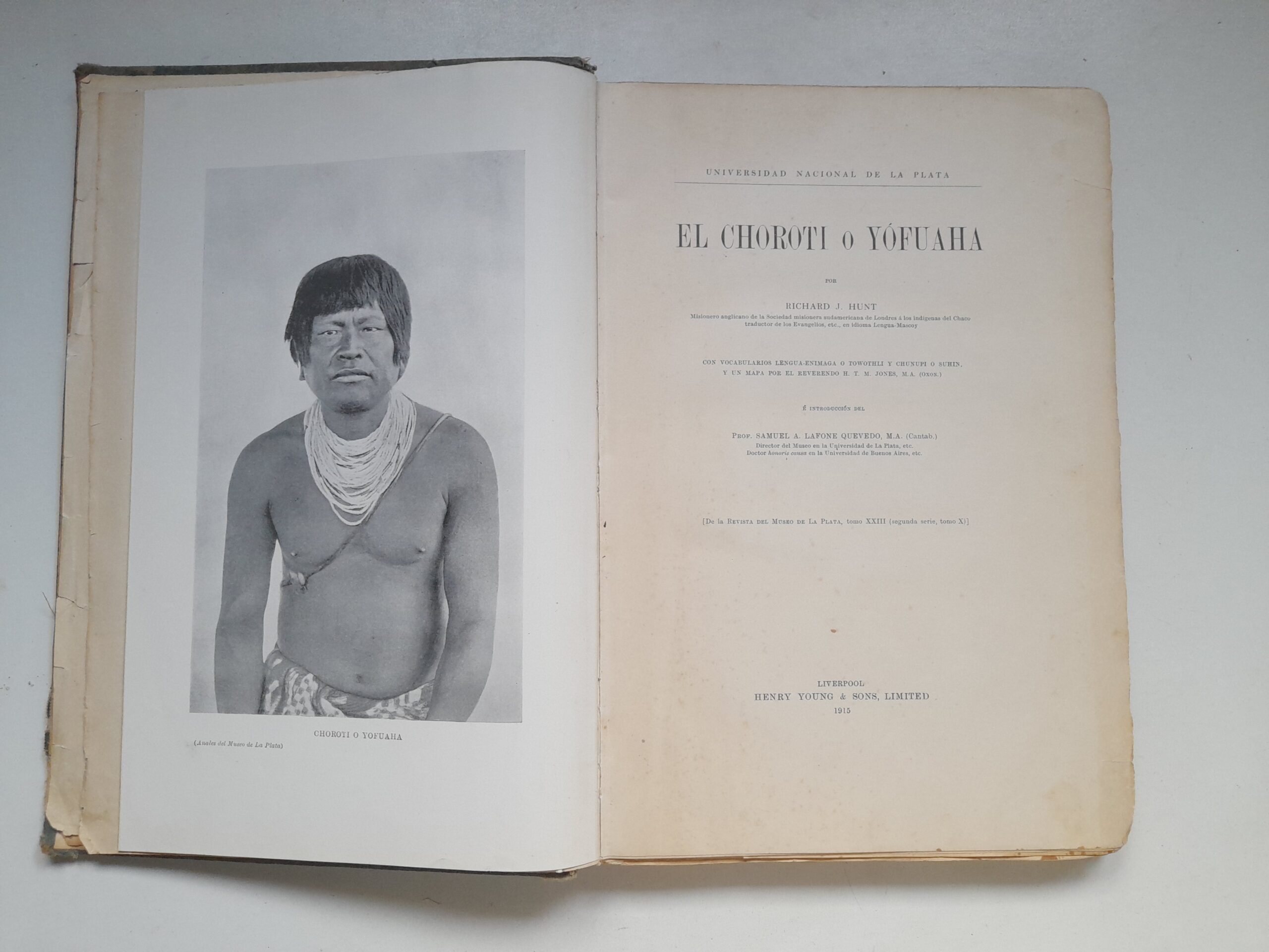 El Choroti o Yofuaha, Richard Hunt