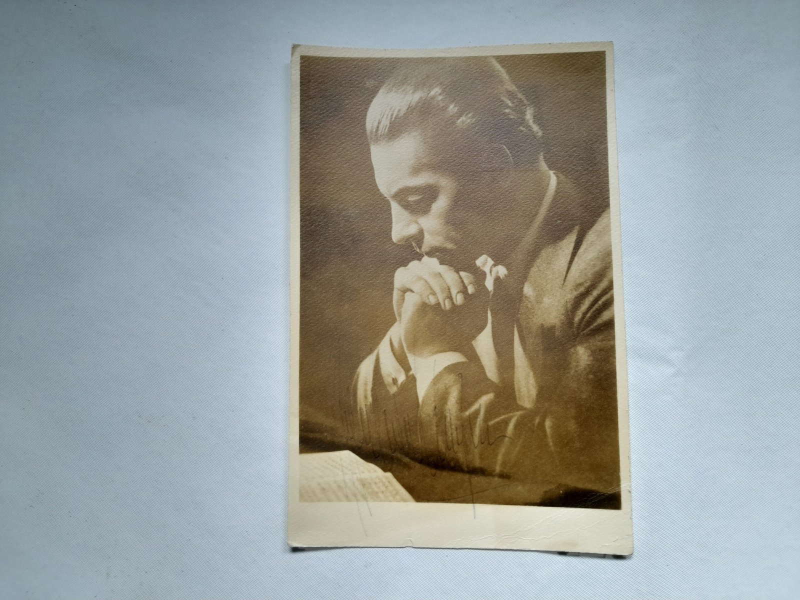 Fotografía autografiada Herbert Von Karajan