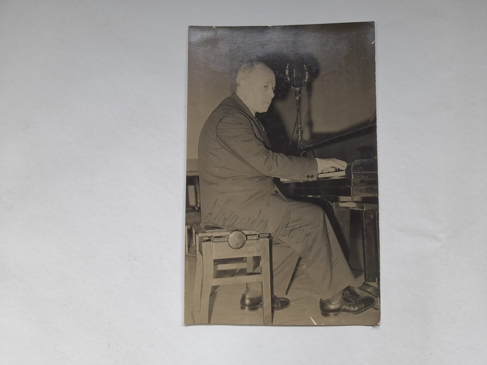Fotografía autografiada Alexander Borovsky