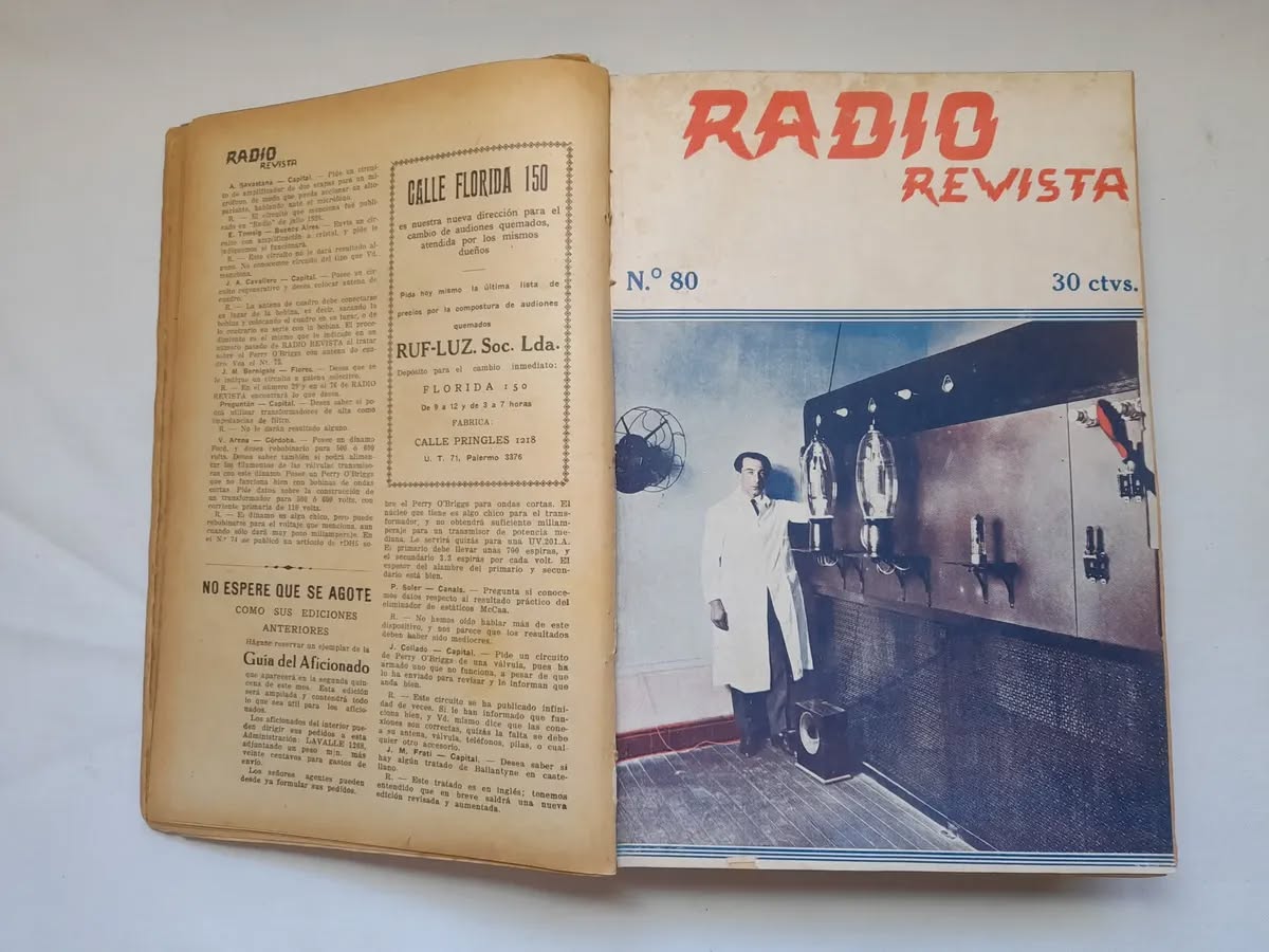 Radio Revista, año 1926