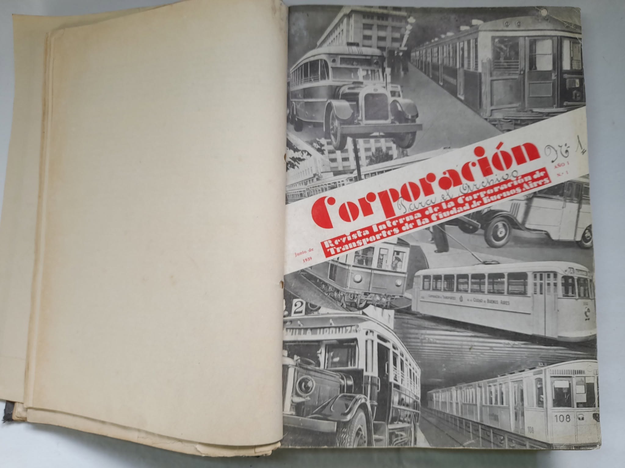 Revistas Corporacion de Transportes, ciudad de Buenos Aires