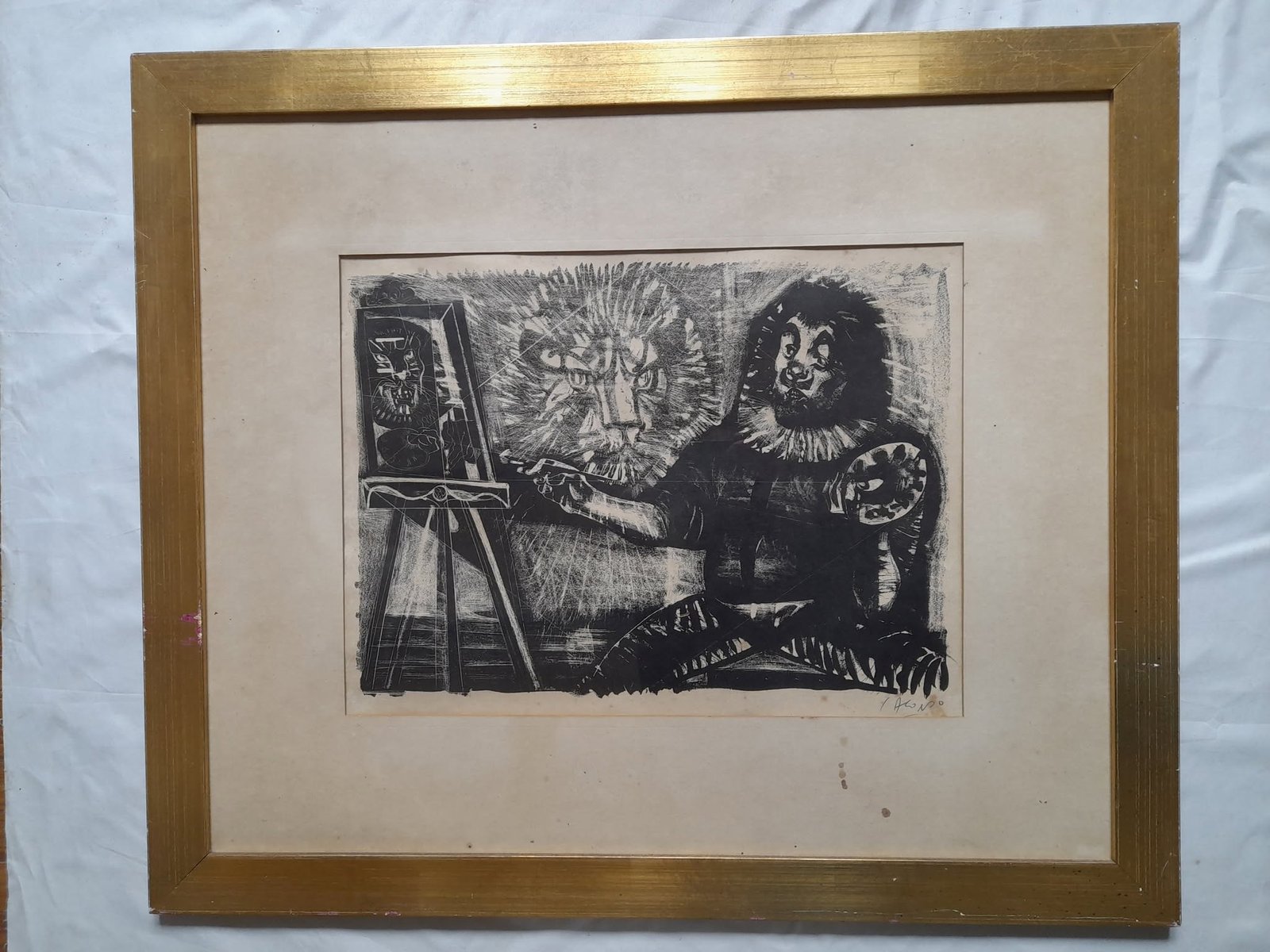 Litografia de Carlos Alonso