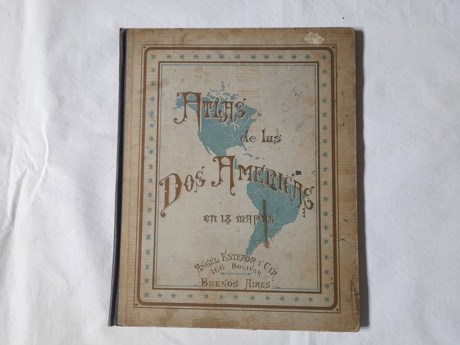 Atlas de las dos Americas, Angel Estrada
