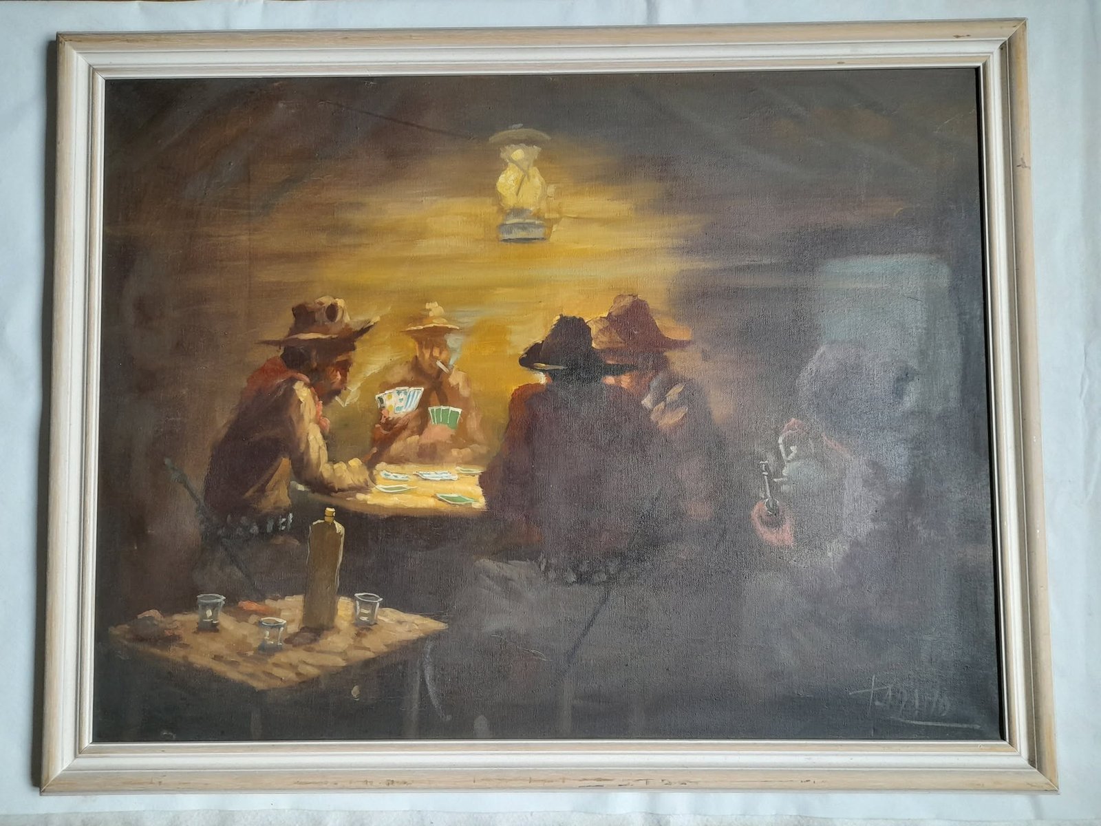Oleo sobre tela de Jorge Andres Tarallo Braun