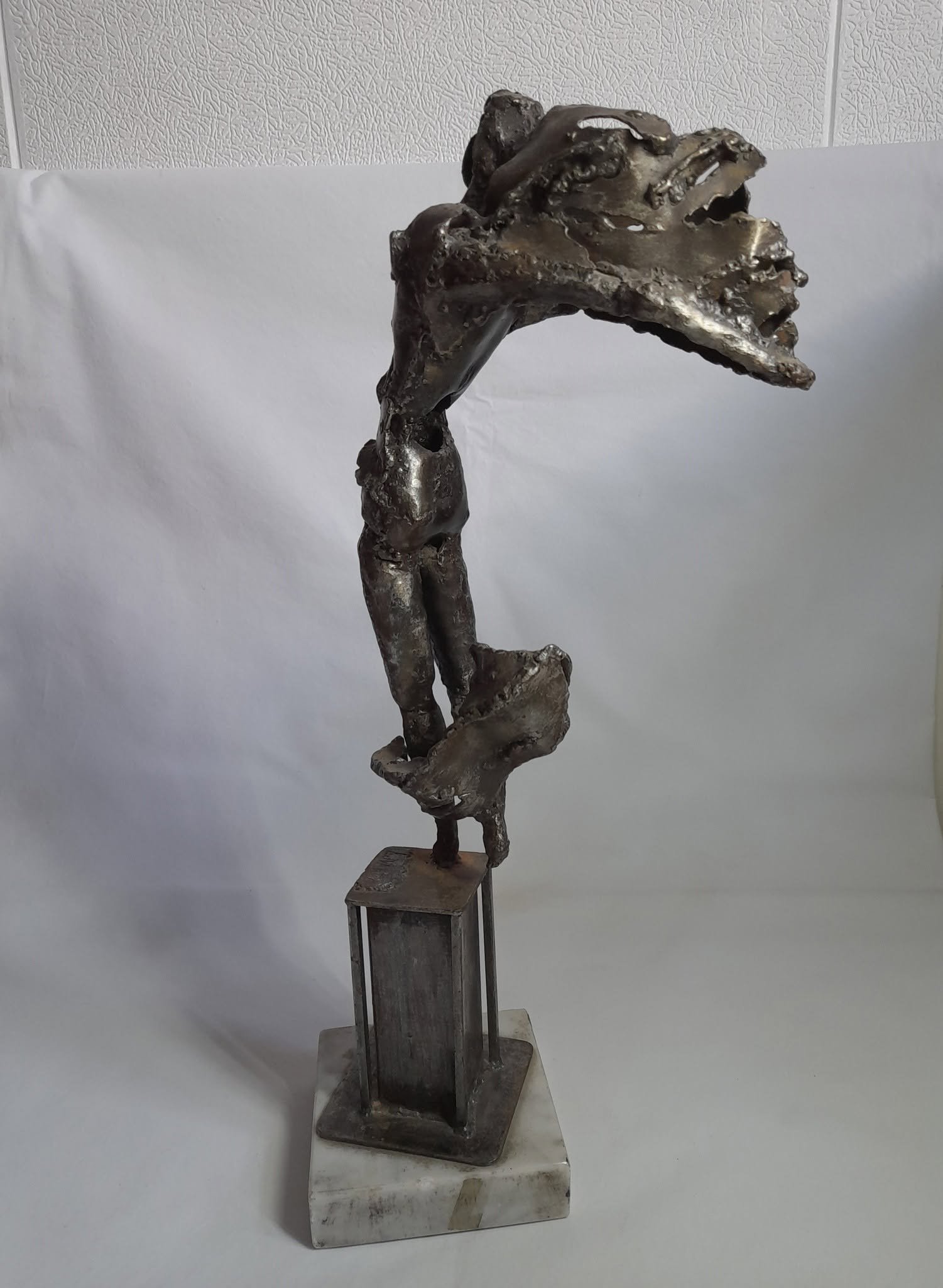 Escultura en hierro de Lidia Juarez