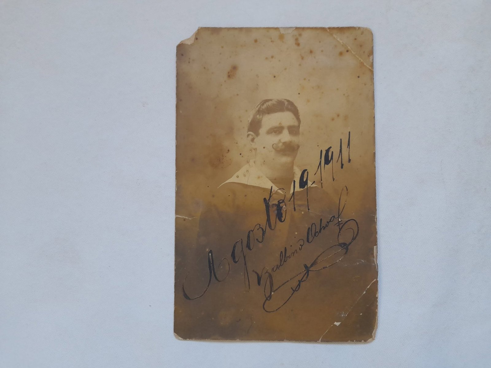 Fotografia de Balbino Ochoa, firmada