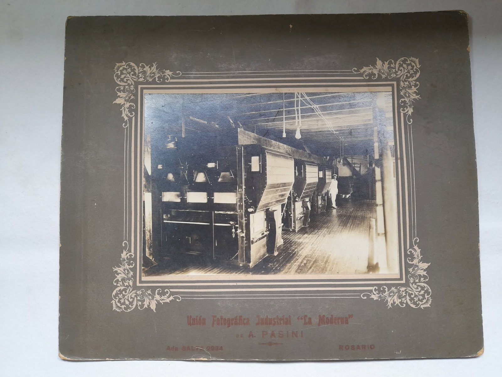 Fotografias de un molino harinero A. Pasini,